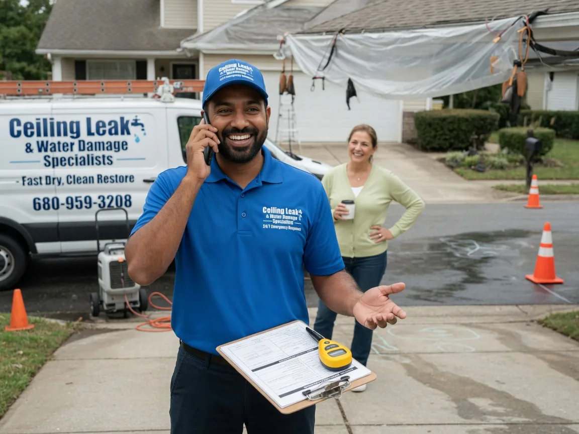 Ceiling Leak Cleanup Casper, WY FAQs